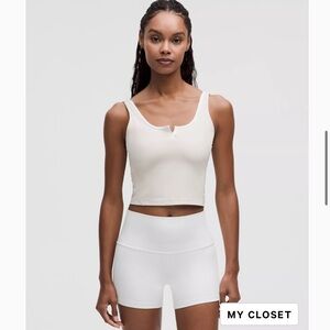 lululemon athletica Women's Ivory Tank Top